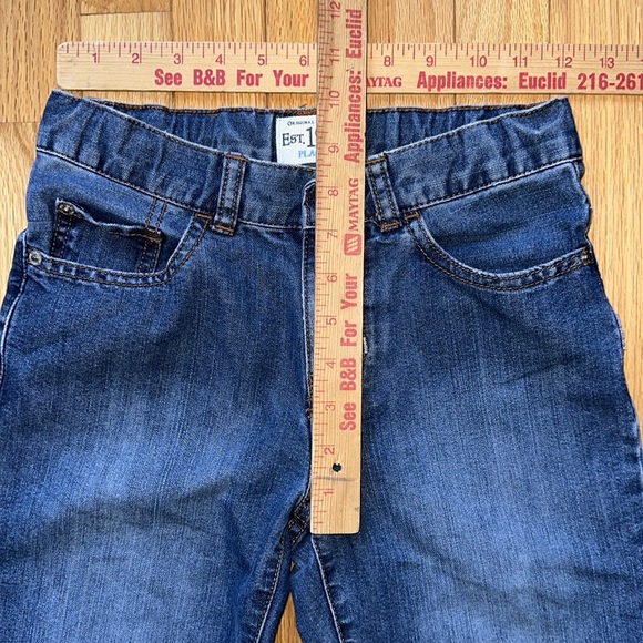 Children’s Place boot cut blue jeans boys size 10 - Picture 3 of 13